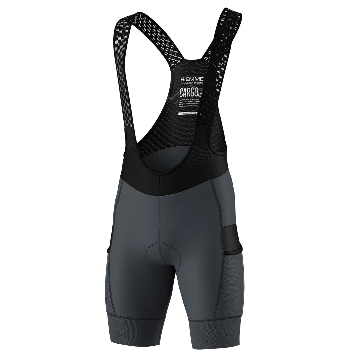 A21R201M_ANTRACITE_DAVANTI_BIEMMESPORT_PANTALONCINO_CARGO_UOMO_CON_BRETELLE
