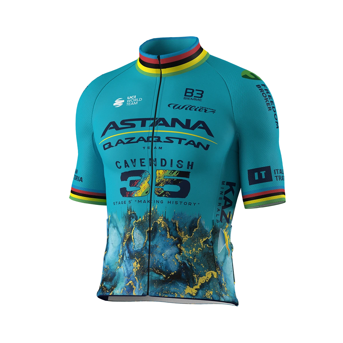 ASTERIA PRO ASTANA QAZAQSTAN TEAM JERSEY
