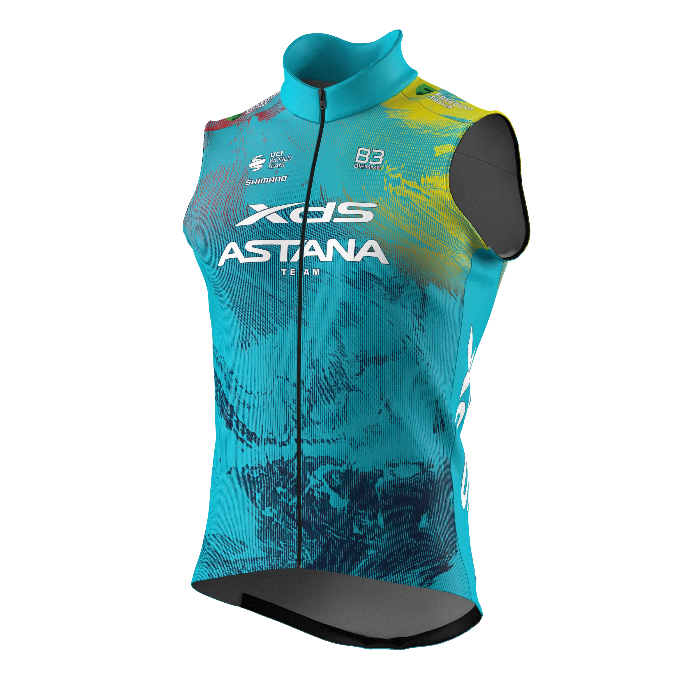 GILET ANTIVENTO XDS ASTANA TEAM