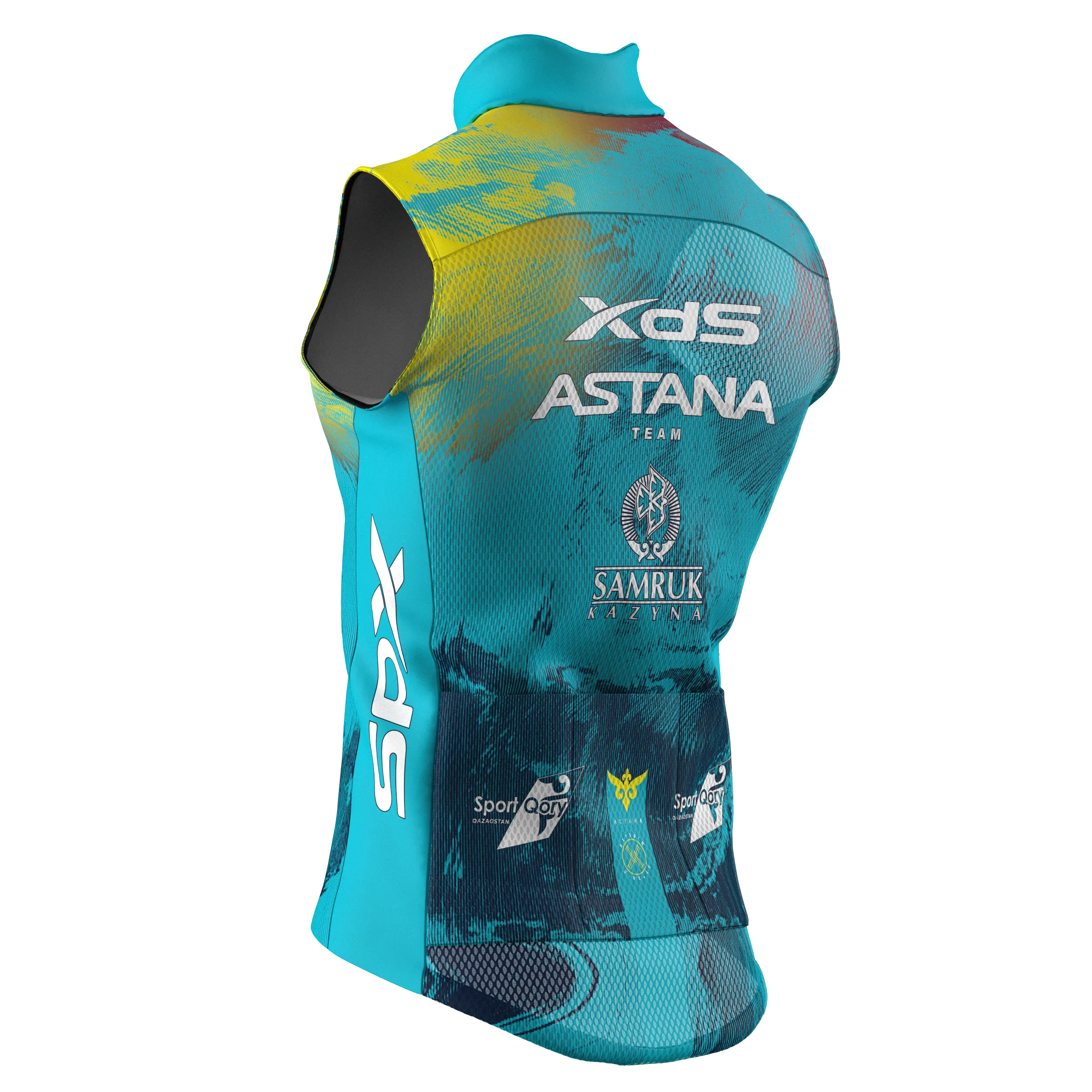 GILET ANTIVENTO XDS ASTANA TEAM