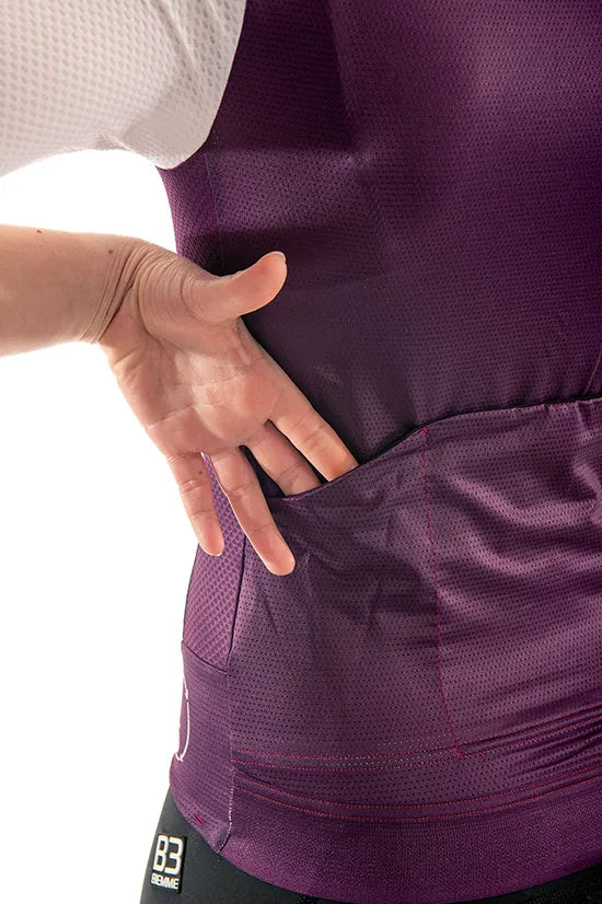 NATURE LADY MAGLIA MANICA CORTA #Colore_viola