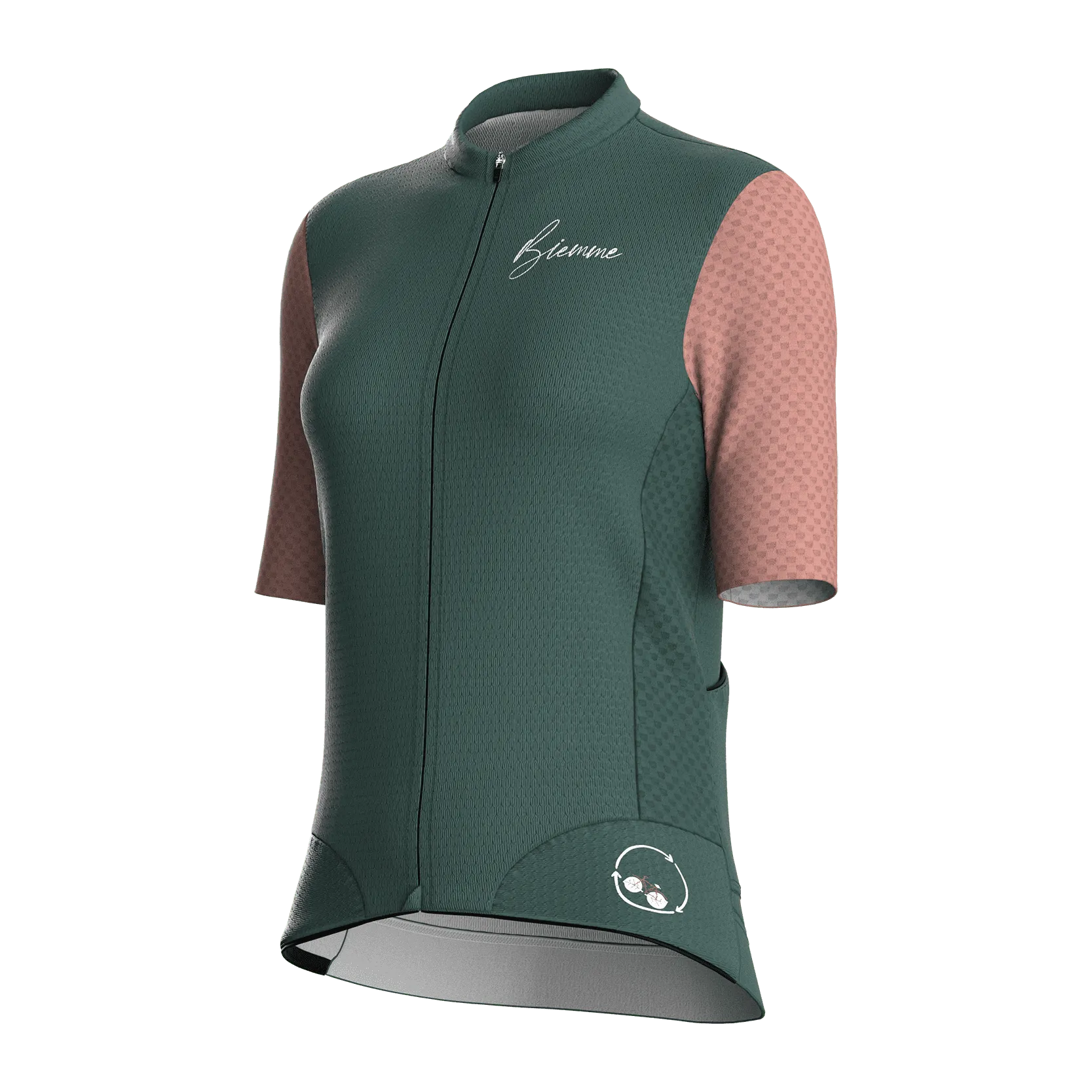 NATURE LADY MAGLIA MANICA CORTA #colore_verde-petrolio