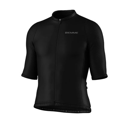 A11R2022M_NERO_DAVANTI_BIEMMESPORT_MAGLIA_MANICA_CORTA_UOMO #colore_nero