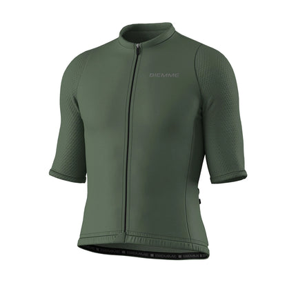 A11R2022M_VERDE_DAVANTI_BIEMMESPORT_MAGLIA_MANICA_CORTA_UOMO #colore_verde-militare