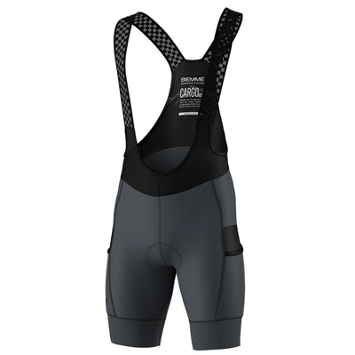 A21R201M_ANTRACITE_DAVANTI_BIEMMESPORT_PANTALONCINO_CARGO_UOMO_CON_BRETELLE #colore_grigio