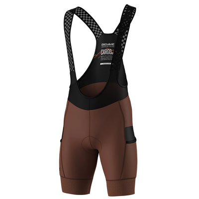 A21R201M_MARRONE_DAVANTI_BIEMMESPORT_PANTALONCINO_CARGO_UOMO_CON_BRETELLE #colore_marrone