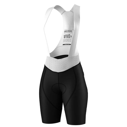 A21R203L_NERO_DAVANTI_BIEMMESPORT_PANTALONCINO_DONNA_CON_BRETELLE #colore_nero