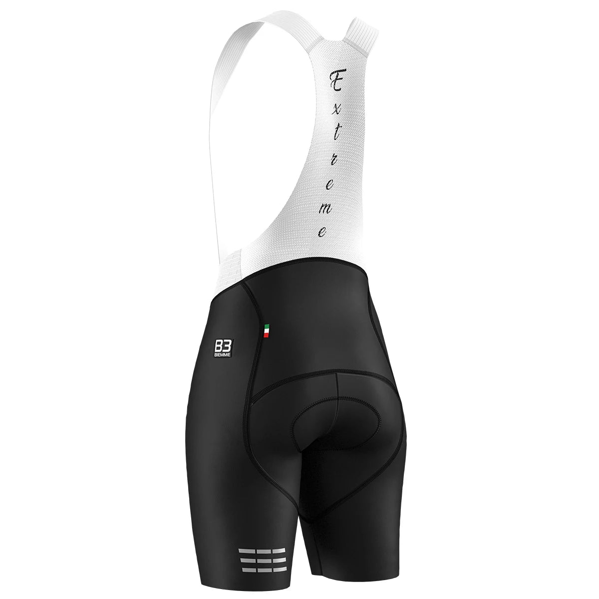 A21R203L_NERO_DIETRO_BIEMMESPORT_PANTALONCINO_DONNA_CON_BRETELLE #colore_nero