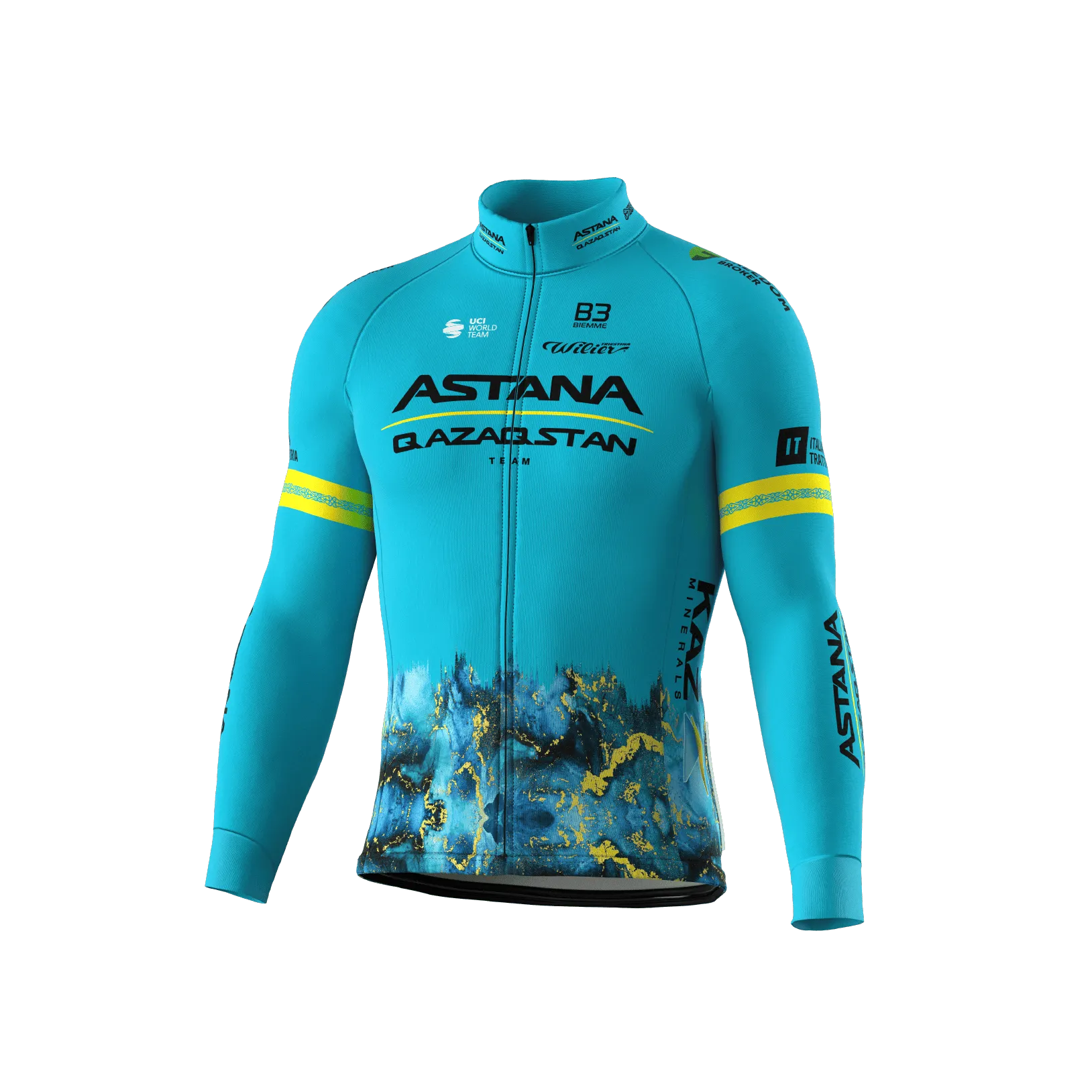 ASTANA QAZAQSTAN TEAM LONG SLEEVE JERSEY – Biemme Sport