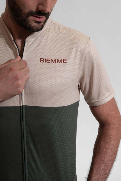 E-BIKE 2025 MAGLIA MANICHE CORTE